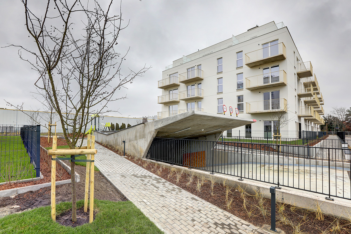 Deckshield car park flooring in the stage 6 of the Nova Viva Garden  residential estate by the Victoria Dom Group
