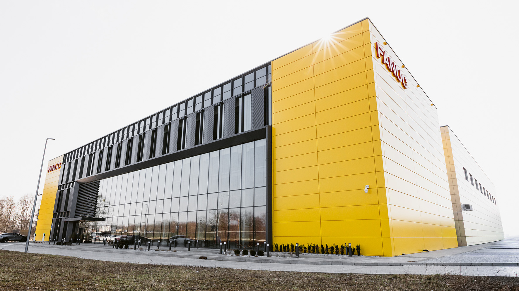 Peran STB epoxy-quartz flooring in FANUC Polska’s state-of-the-art showroom in Wrocław