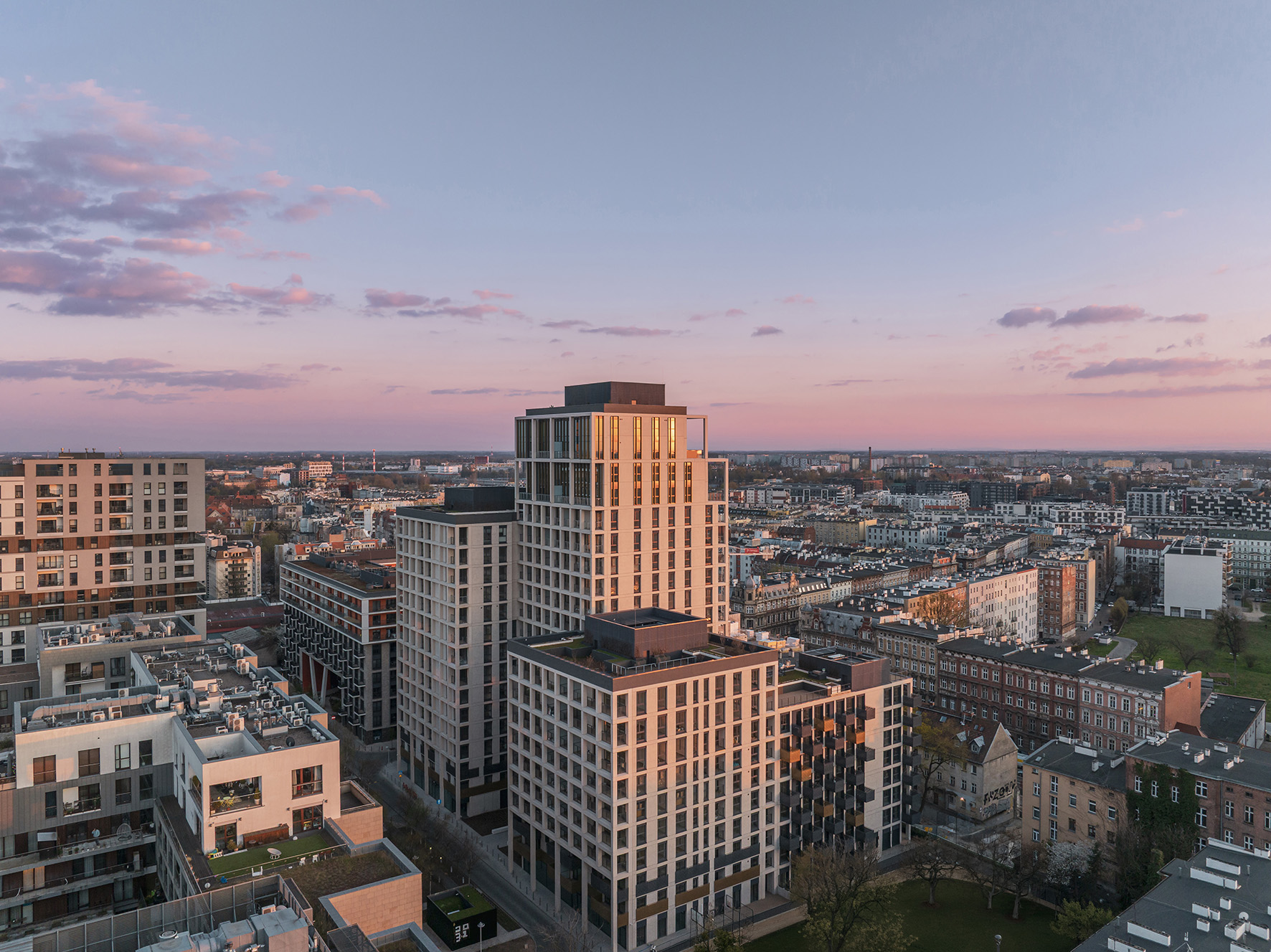 The Upper House by Angel, a new luxury development in the centre of Wrocław, featuring car park flooring from Tremco CPG