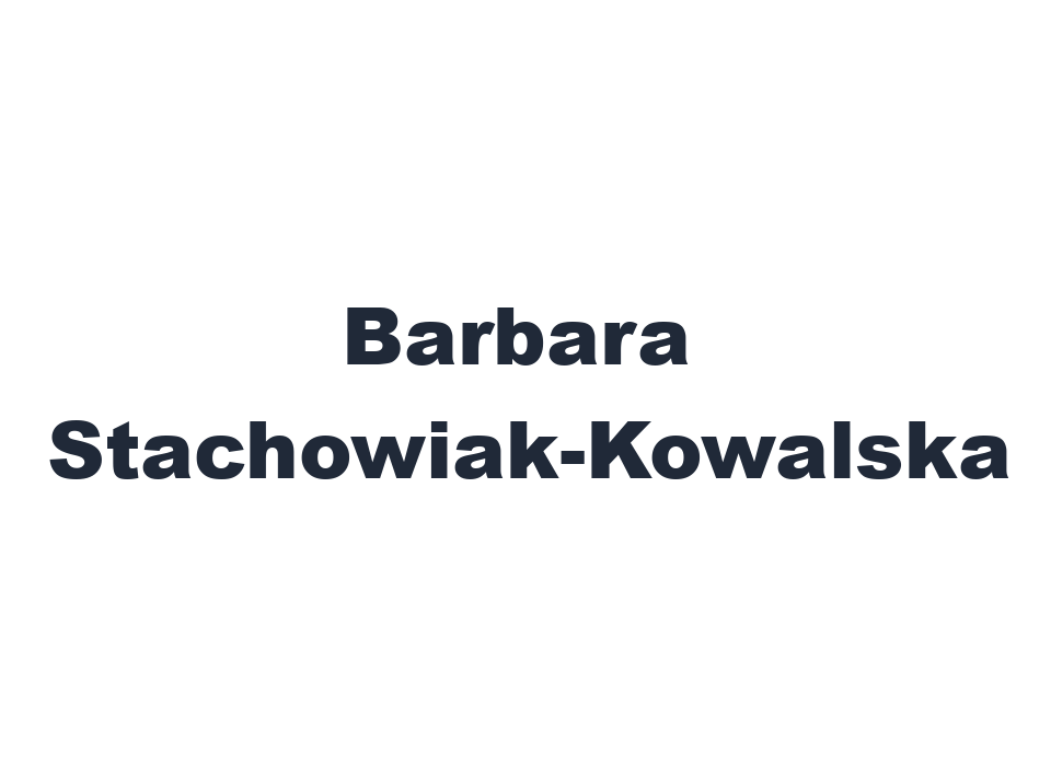 Barbara Stachowiak-Kowalska, MBE
